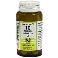NESTMANN BIOCHEMIE 10 Natrium sulfuricum D 6 Tabletas