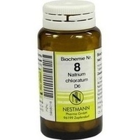 NESTMANN BIOCHEMIE 8 Natrium chloratum D 6 Tabletas