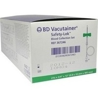 BD VACUTAINER Safety Lok Sicherh.Punkt.Best.grün