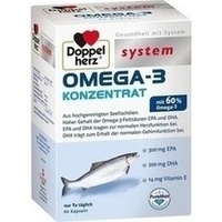 DOPPELHERZ system Omega 3 Concentré - Gélules