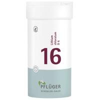 PFLUEGER BIOCHEMIE Pflueger 16 Lithium chlorat.D 6 Tablets