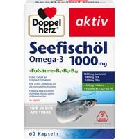 DOPPELHERZ Seefischöl Omega-3 1.000 mg+Fols.Kaps.