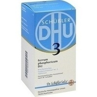 DHU BIOCHEMIE 3 Ferrum phosphor.D 12 Comprimidos