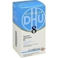 DHU BIOCHEMIE 8 Natrium chlor. D 6 Comprimidos