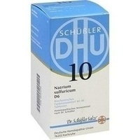 DHU BIOCHEMIE 10 Natrium sulfur.D 6 Comprimidos