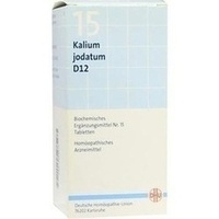 DHU BIOCHEMIE DHU 15 Kalium jodatum D 12 Tablets