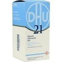 DHU BIOCHEMIE DHU 21 Zincum chloratum D 12 Tablets
