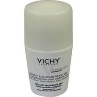 VICHY DEO Déodorant Roll-On anti-transpirant Peau sensible ou épilée