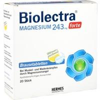 BIOLECTRA Magnésium 243 forte Citron - Comprimés effervescents