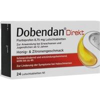 DOBENDAN Direkt flurbiprofeno 8,75 mg past. dis. oral