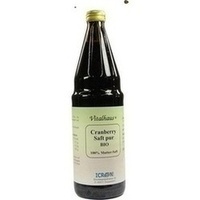 Cranberry Juice pur Bio Vitalhaus