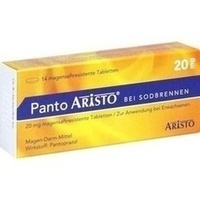 PANTO Aristo bei Sodbrennen 20 mg magensaftr.Tabl.