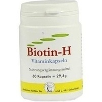 BIOTINA H cápsulas vitaminas