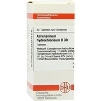 DHU ADRENALIN HYDROCHL. D 30 Comprimidos