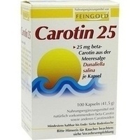 CAROTIN 25 Capsules