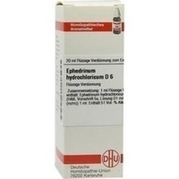 EPHEDRINUM hydrochloricum D 6 Dilution