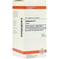 ICHTHYOLUM D 6 Tabletten