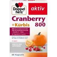 DOPPELHERZ Cranberry + Kuerbis Capsules