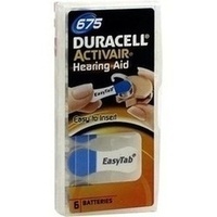 BATTERIES for Hearing Aid Duracell 675