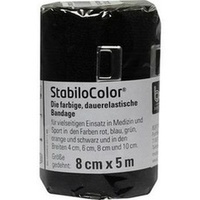 BORT StabiloColor Binde 8 cm schwarz