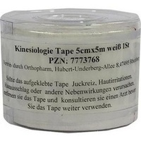 KINESIOLOGIE Tape 5 cm x 5 m White