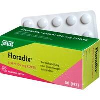FLORADIX Hierro 100 mg forte Comprimidos recubiertos