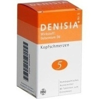 DHU DENISIA 5 Kopfschmerzen Tablets