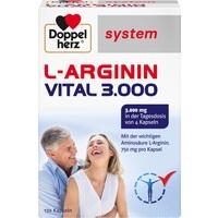 DOPPELHERZ L-arginina Vital 3.000 sistema cápsulas