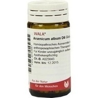 WALA ARSENICUM ALBUM D 6 Globules