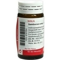 WALA SAMBUCUS COMP. Globules