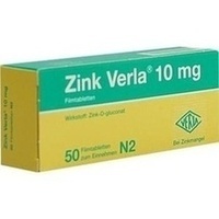 ZINK VERLA 10 mg Filmtabletten