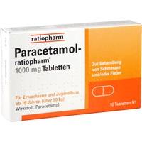 PARACETAMOL ratiopharm 1.000 mg Tablets
