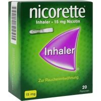 NICORETTE Inhaler 15 mg 20 Pcs - Homoempatia - Versandapotheke