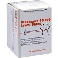 PANCREATINA 20.000 Laves Micro capsule gastroresistenti