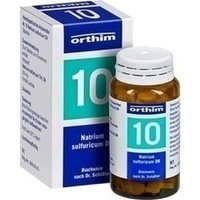 Biochemie Orthim Nr. 10 Natrium Sulfuricum D6 Tabletten
