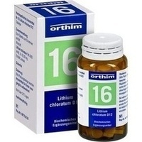 Biochemie Orthim Nr. 16 Lithium Chloratum D12 Tabletten