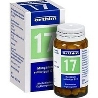 Biochemie Orthim Nr. 17 Manganum Sulfuricum D12 Tabletten
