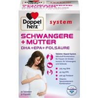 DOPPELHERZ Embarazo + Maternidad system Cápsulas