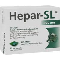 HEPAR SL 320 mg Cápsulas duras