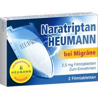 NARATRIPTAN Heumann per emicrania 2,5 mg compresse rivestite