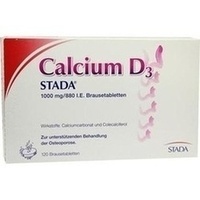 CALCIO D3 STADA 1000 mg/880 UI Compresse effervescenti