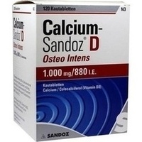 CALCIUM SANDOZ D Osteo intens Kautabletten