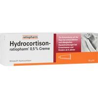 HYDROCORTISONE ratiopharm 0.5% Cream