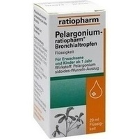 Pelargonium-ratiopharm Gouttes pour les bronches
