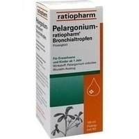Pelargonium-ratiopharm Gouttes pour les bronches