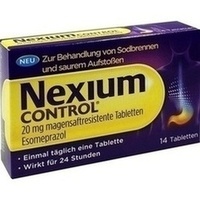 NEXIUM Control 20 mg pastillas resistentes jugos gástricos