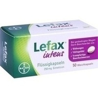 LEFAX Intense cápsulas líquidas 250 mg Simeticona