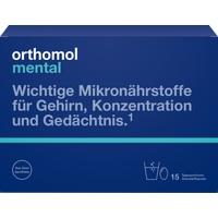 ORTHOMOL mental granulado+cápsulas 15 porciones diarias