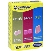 OHROPAX Test-Box 3 tipos de Tapones para los oídos de espuma