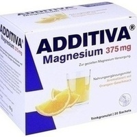 ADDITIVA Magnesio en granulados 375 mg Naranja